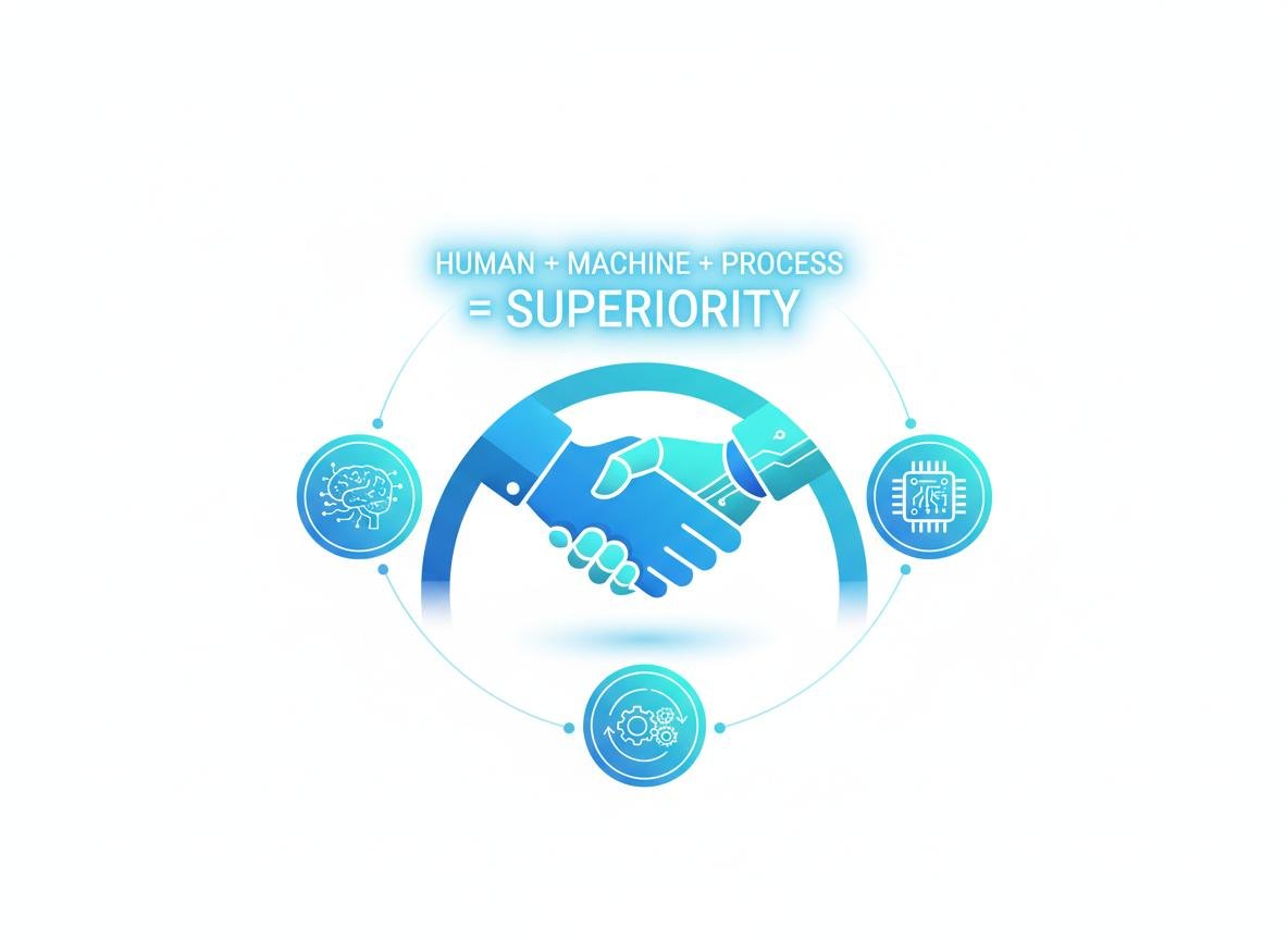 Fórmula de Kasparov: humano + máquina + processo = superioridade